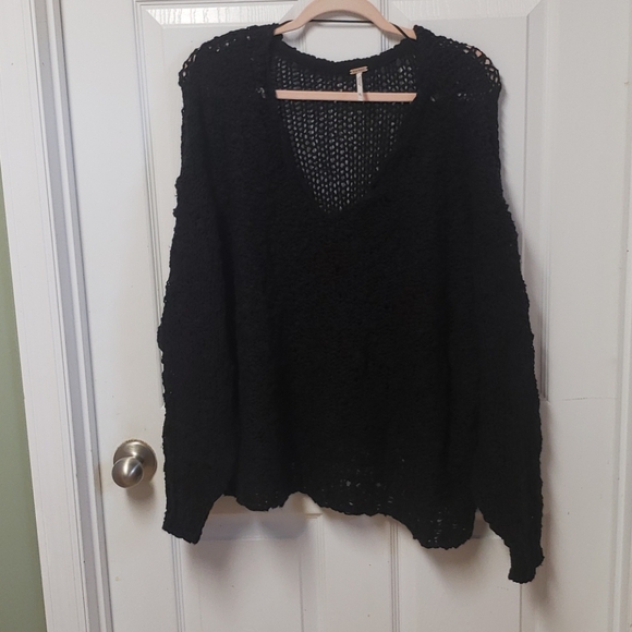 Free People Sunday Shore Pullover Sweater - Picture 4 of 7